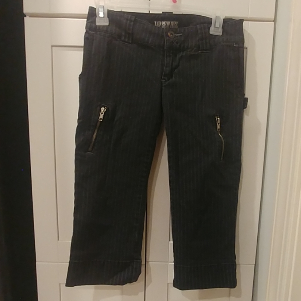Lip Service Pinstripe Capri